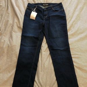 Garnet Hill straight leg jeans